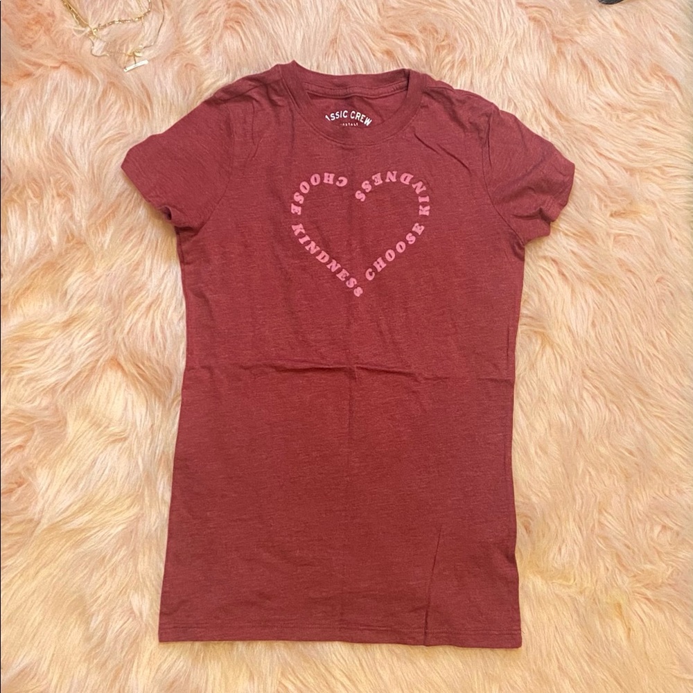 Aeropostale red classic crew red